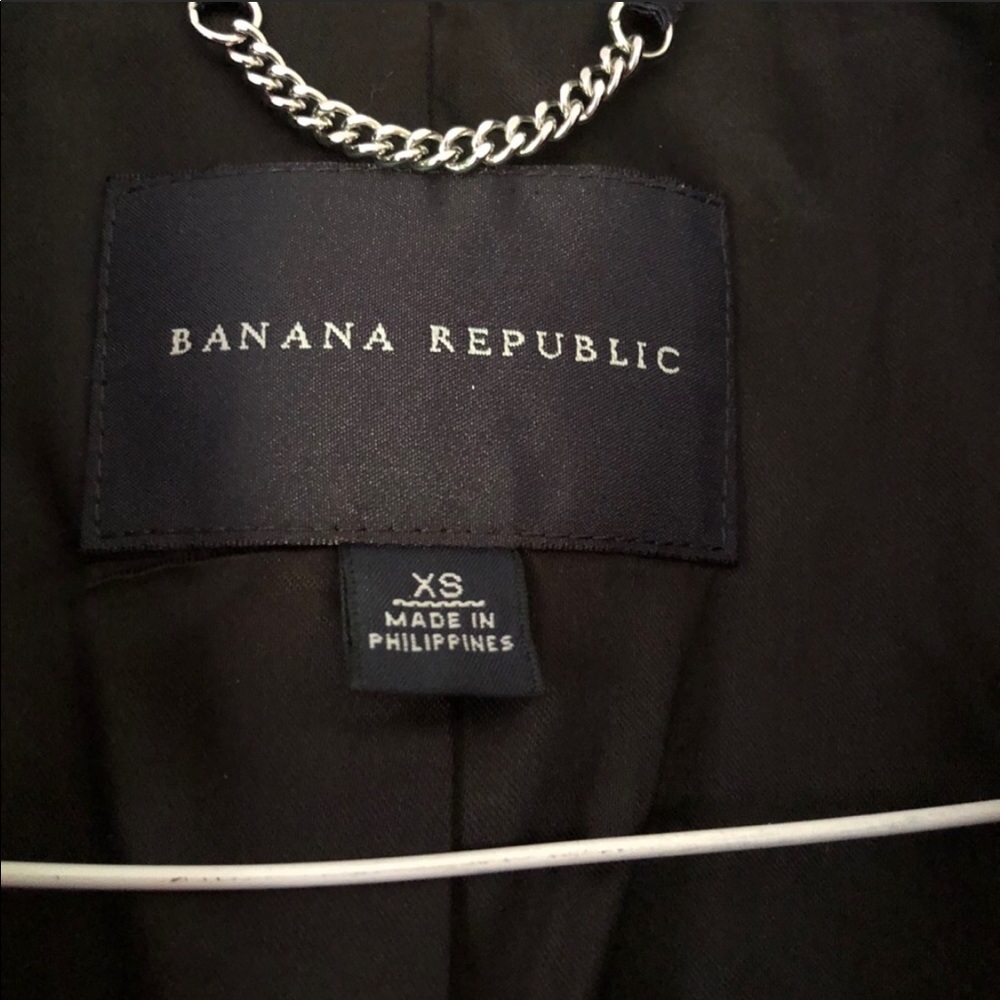 ✨ NWOT Banana Republic Navy Blazer - Picture 3 of 4